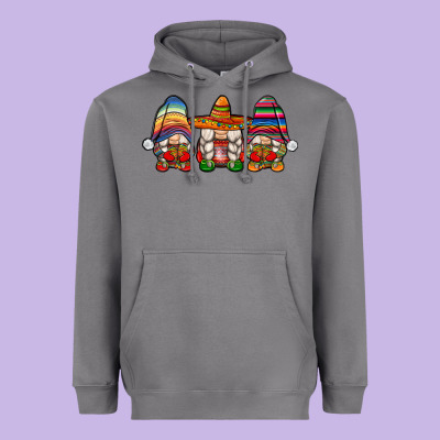 Mexican Gnomes Heavyweight Hoodie Designed By Jahusdesignshop