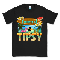 Black tanned and tipsy Classic Tee - texasbilliewilder