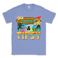Colony Blue tanned and tipsy Classic Tee - texasbilliewilder
