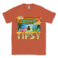 Copper tanned and tipsy Classic Tee - texasbilliewilder