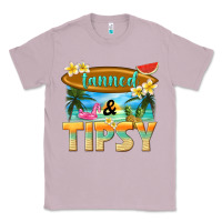 Lilac tanned and tipsy Classic Tee - texasbilliewilder