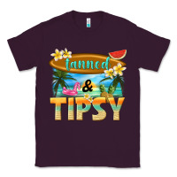 Plum tanned and tipsy Classic Tee - texasbilliewilder