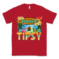 Red tanned and tipsy Classic Tee - texasbilliewilder