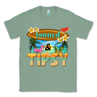 Sage tanned and tipsy Classic Tee - texasbilliewilder