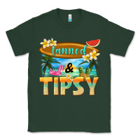 Sports Green tanned and tipsy Classic Tee - texasbilliewilder
