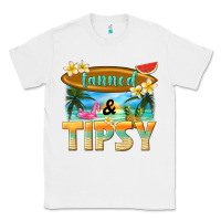 White tanned and tipsy Classic Tee - texasbilliewilder