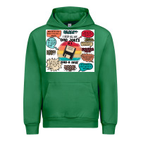 Emerald ı keep all my dad jokes in a dad a base Urban Hoodie - MaliasSmallBusiness