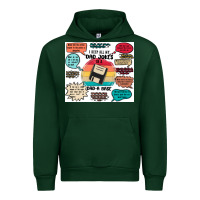 Forest Green ı keep all my dad jokes in a dad a base Urban Hoodie - MaliasSmallBusiness