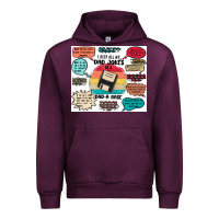 Mauve Wine ı keep all my dad jokes in a dad a base Urban Hoodie - MaliasSmallBusiness