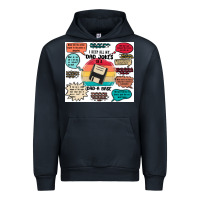 Navy ı keep all my dad jokes in a dad a base Urban Hoodie - MaliasSmallBusiness
