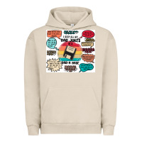Pigment French Oak ı keep all my dad jokes in a dad a base Urban Hoodie - MaliasSmallBusiness