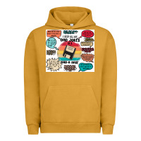 Pigment Peanut Butter ı keep all my dad jokes in a dad a base Urban Hoodie - MaliasSmallBusiness