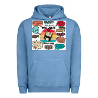 Pigment Pebble Blue ı keep all my dad jokes in a dad a base Urban Hoodie - MaliasSmallBusiness