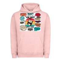 Pigment Salmon ı keep all my dad jokes in a dad a base Urban Hoodie - MaliasSmallBusiness