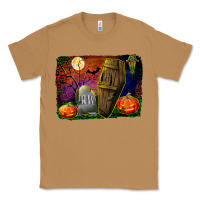 Toasted Coconut headstone and coffin background Classic Tee - BundleAndBundleShop