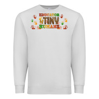 Dove Grey educator of tiny humans libbey glass Premium Sweatshirt - BundleAndBundleShop