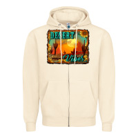 Sandshell desert vibes background Zipper Hoodie - RanaPortraitStore