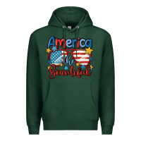 Sports Green america the beautiful Premium Hoodie - MaliasSmallBusiness