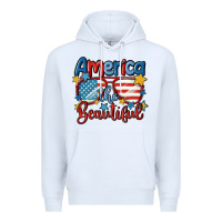 White america the beautiful Premium Hoodie - MaliasSmallBusiness