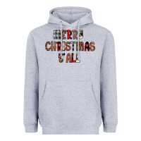 Heather Grey merry christmas y all Heavyweight Hoodie - JahusDesignShop