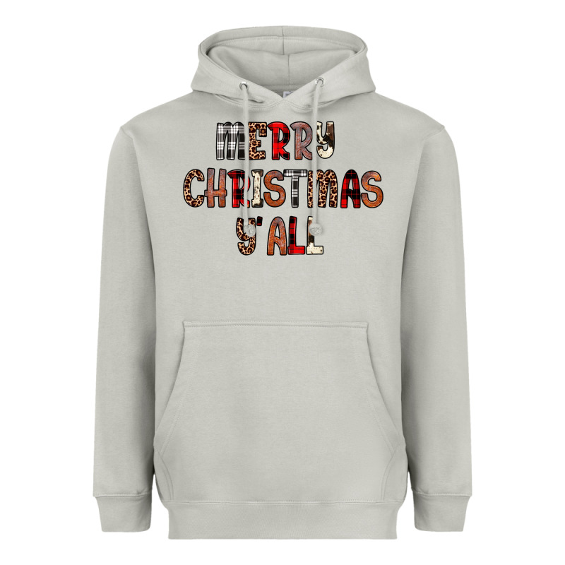 Merry Christmas Y All Heavyweight Hoodie by JahusDesignShop | Teevron