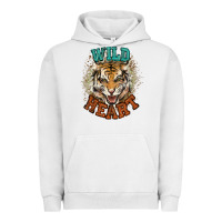 Pigment Lunar Rock wild heart tiger college western Urban Hoodie - NancyCooperArtShop