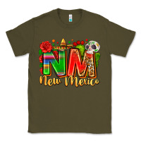 Army Green new mexico Classic Tee - Zillion Design Studio