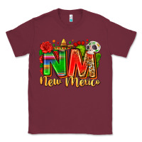 Burgundy new mexico Classic Tee - Zillion Design Studio