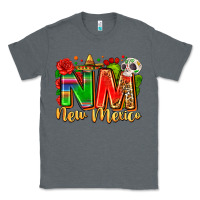 Charcoal Heather new mexico Classic Tee - Zillion Design Studio