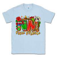 Dusty Blue new mexico Classic Tee - Zillion Design Studio