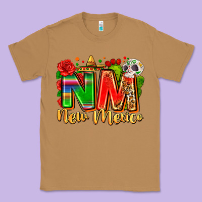 New Mexico Classic Tee Designed By Zillion Design Studio