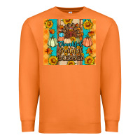 Carrot Thankful grateful blessed Premium Sweatshirt - Artiststas