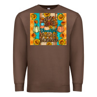 Chestnut Thankful grateful blessed Premium Sweatshirt - Artiststas