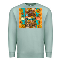 Seafoam Thankful grateful blessed Premium Sweatshirt - Artiststas