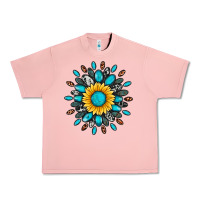 Salmon gemstone sunflower Urban Heavy Tee - Artiststas