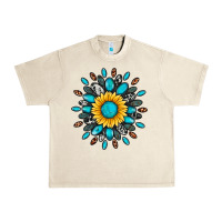 Sandshell gemstone sunflower Urban Heavy Tee - Artiststas