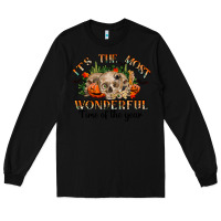 Black it's the most wonderful time of the year Long Sleeve Tee - RanaPortraitStore