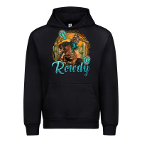 Black western rowdy Urban Hoodie - NancyCooperArtShop