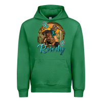 Emerald western rowdy Urban Hoodie - NancyCooperArtShop