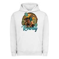 Pigment Lunar Rock western rowdy Urban Hoodie - NancyCooperArtShop