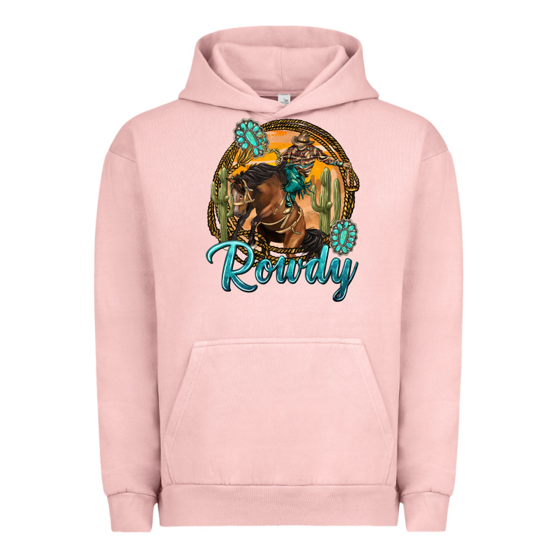 Western Rowdy Urban Hoodie by NancyCooperArtShop | Teevron