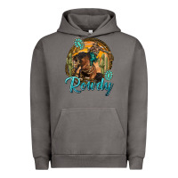 Pigment Tornado western rowdy Urban Hoodie - NancyCooperArtShop