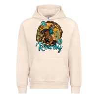 Sandshell western rowdy Urban Hoodie - NancyCooperArtShop