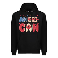 Black American Premium Hoodie - MaliasSmallBusiness