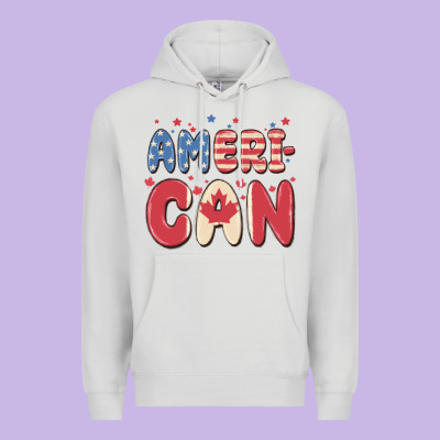 American Premium Hoodie Designed By Maliassmallbusiness