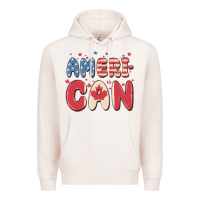 Pale Pink American Premium Hoodie - MaliasSmallBusiness