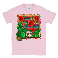 Bubblegum Pink new mexico map Classic Tee - Zillion Design Studio
