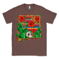 Chestnut new mexico map Classic Tee - Zillion Design Studio