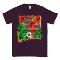 Plum new mexico map Classic Tee - Zillion Design Studio