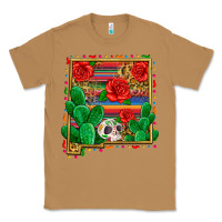 Toasted Coconut new mexico map Classic Tee - Zillion Design Studio